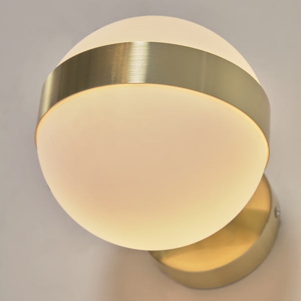 Stenska svetilka v zlati barvi ø 15 cm Anasol - Kave Home-image-1