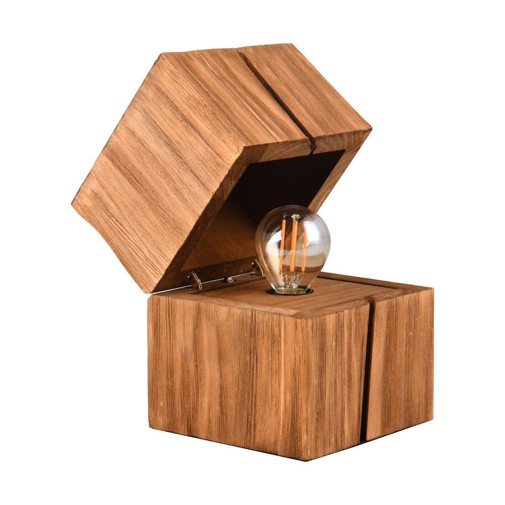 Rjava namizna svetilka (višina 16 cm) Treasure