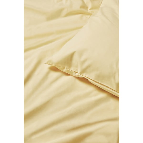 Vanilijevo rumeno bombažna posteljnina Bonami Selection, 200 x 220 cm-image-1