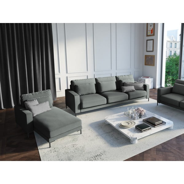 Siv ležalnik Interieurs 86 Seine, levi kot-image-1