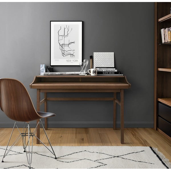 Raztegljiva pisalna miza Woodman Carteret, širina 115 cm-image-1