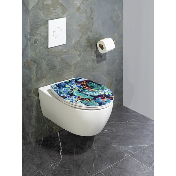 WC deska s počasnim zapiranjem 37,5 x 44,5 cm Manaus – Wenko-image-1