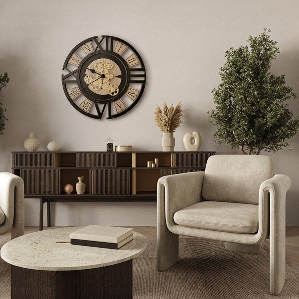 Stenska ura ø 57 cm Archie – Styler-image-1