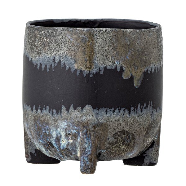 Okrasni cvetlični lonec iz kamenine ø 15,5 cm Nasru – Bloomingville