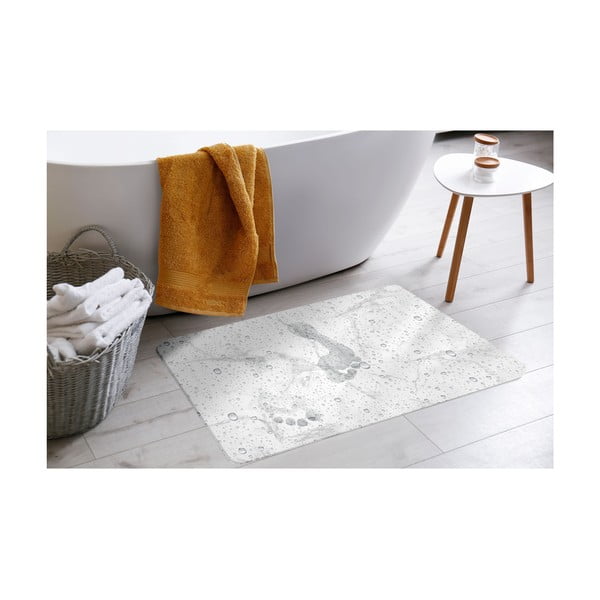 Sivo-bela kopalniška podloga iz diatomejske zemlje 50x70 cm Aqua – douceur d'intérieur-image-1