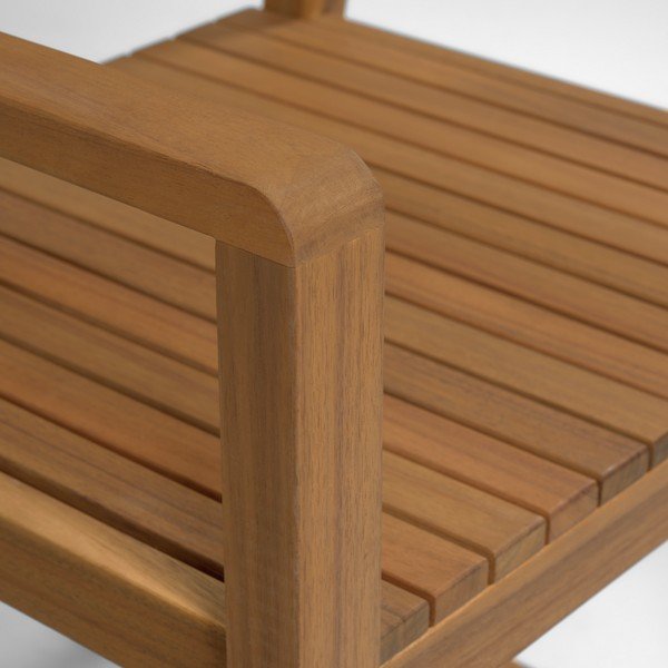 Vrtni stol iz akacijevega lesa Kave Home Emili-image-1