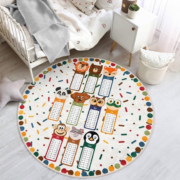 Otroška preproga ø 80 cm Comfort – Mila Home-image-4