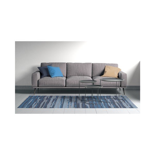 Modra preproga Oyo home Suzzo Azul, 140 x 220 cm-image-3