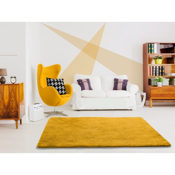 Oranžna preproga Universal Alpaca Liso, 60 x 100 cm-image-1