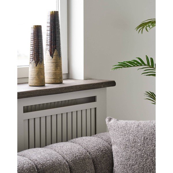 Rjava keramična visoka vaza (višina 39 cm) – House Nordic-image-3