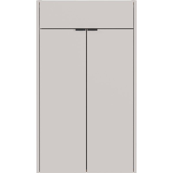 Kremno bela stenska omarica 56x97x22 cm Ameca – Germania-image-2