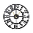 Kovinska stenska ura The Old Times, ø 50 cm