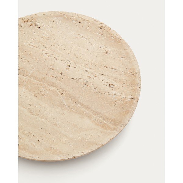 Kamnit dekorativni pladenj ø 18 cm Madlena – Kave Home-image-4