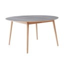 Okrogla raztegljiva jedilna miza s keramično ploščo ø 135 cm Meza – Hammel Furniture