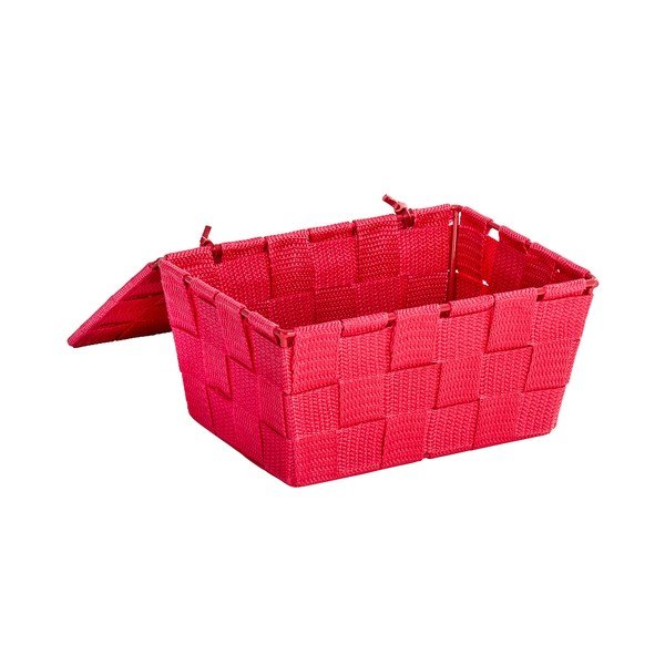 Rdeča košara s pokrovom Wenko Adria-image-1