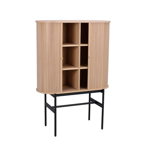 Omarica v hrastovem dekorju v naravni barvi 102x146 cm Haddington – Rowico-image-3