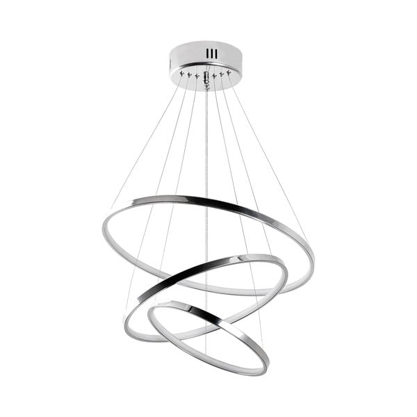 LED viseča svetilka v srebrni barvi ø 50 cm Simit – Opviq lights