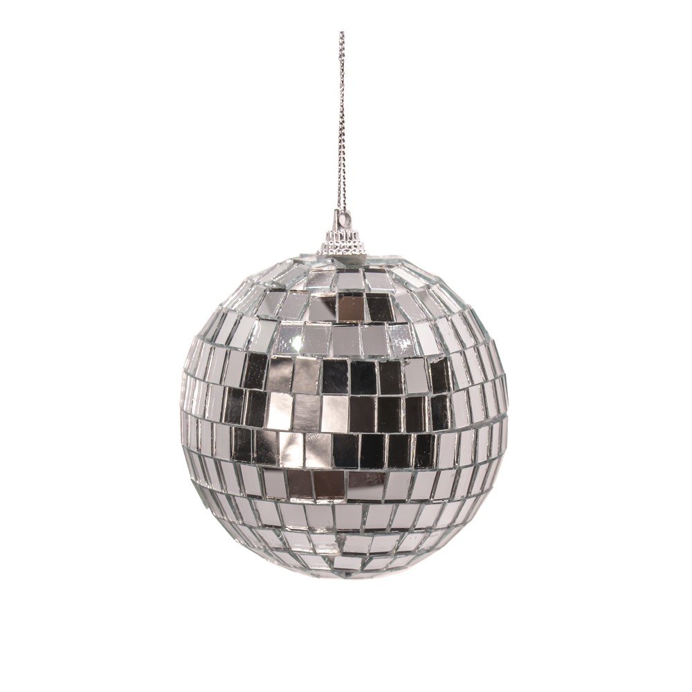 Plastičen okrasek za jelko 8 cm Mirror Ball