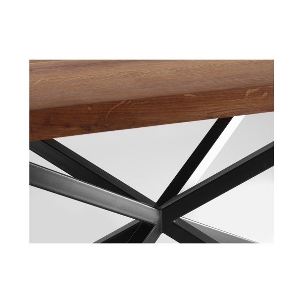 Jedilna miza s hrastovim vrhom Custom Form Orion, 180 x 90 cm-image-2