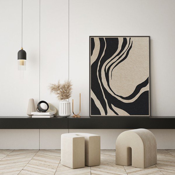 Akustična 3D slika z okvirjem 90x120 cm Sacred Silence 2 – Malerifabrikken-image-1