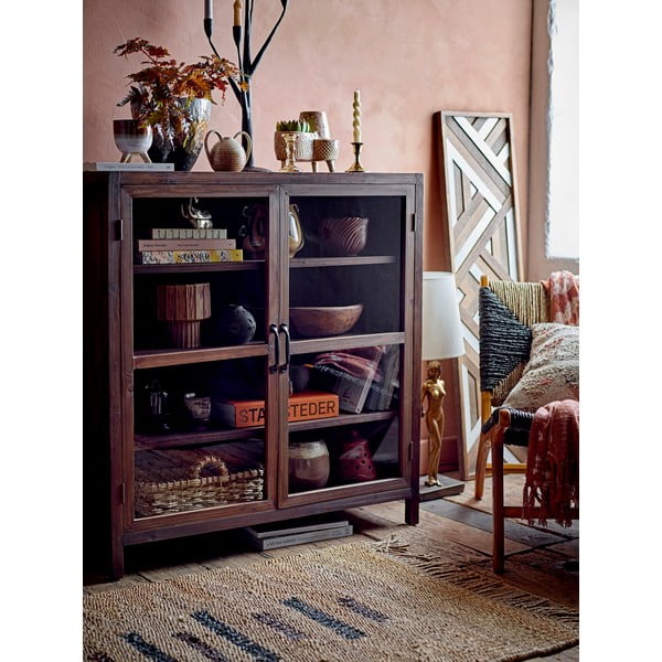 Lončen ročno poslikan okrasni cvetlični lonec ø 14 cm Sella – Bloomingville-image-1