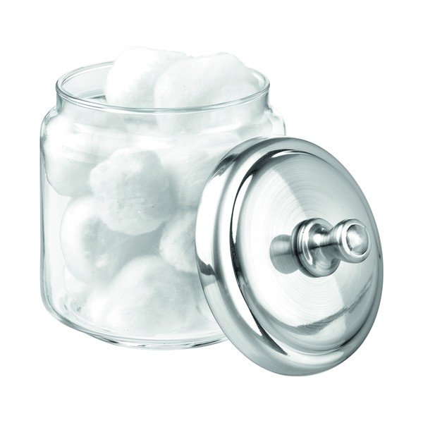 Steklen kozarec s pokrovom iDesign Apothecary-image-2