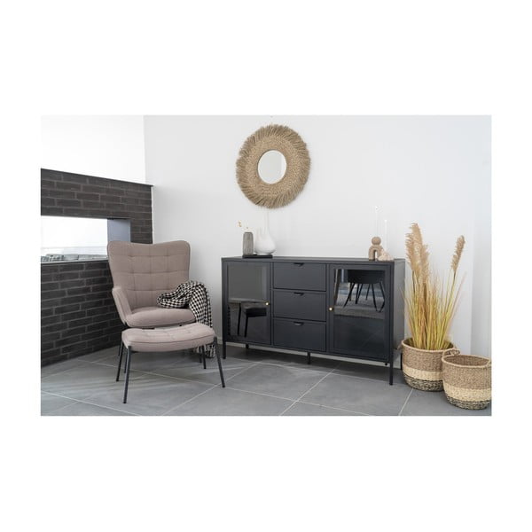 Svetlo siv fotelj z naslonom Glasgow  – House Nordic-image-4