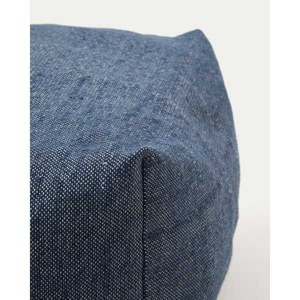 Temno moder vrtni tabure Vedell – Kave Home-image-3