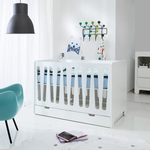 Beli predal za otroško posteljo 60x120 cm - Pinio-image-1