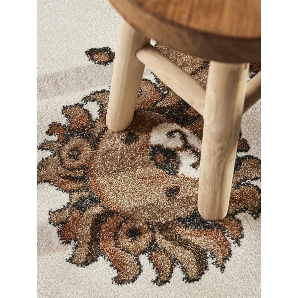 Kremno bela otroška preproga ø160 cm Roar like a Lion – Villeroy&Boch-image-3