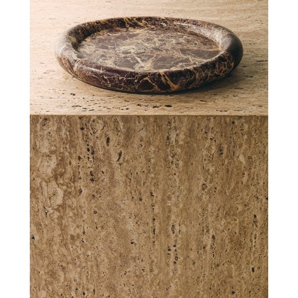 Marmorni dekorativni pladenj 23x30 cm Lenorel – Kave Home-image-1