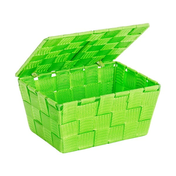 Zelena košara s pokrovom Wenko Adria