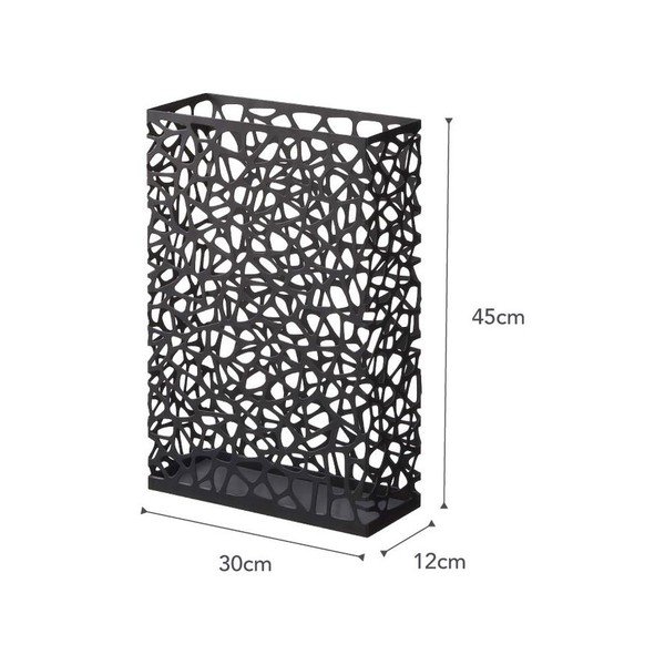 Črno stojalo za dežnike YAMAZAKI Nest Slim-image-2