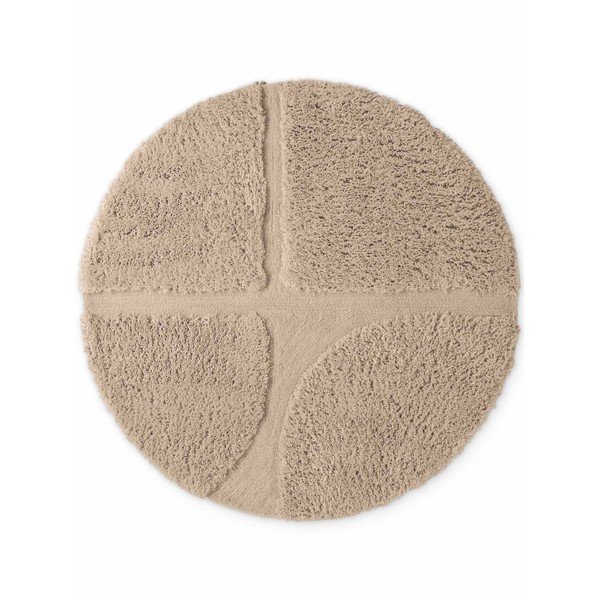 Bež ročno tkana okrogla preproga ø 160 cm Lambeth Jasper – Ted Baker