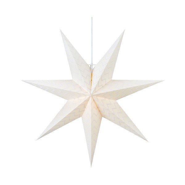 Bela božična viseča svetlobna dekoracija Markslöjd Admira, višina 60 cm