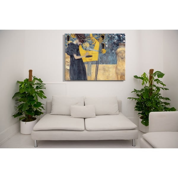 Reprodukcija slike Gustav Klimt - Music, 90 x 70 cm-image-1