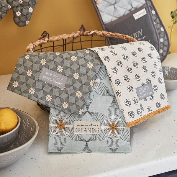 Komplet 3 kuhinjskih krp Cooksmart® Purity Cotton-image-1