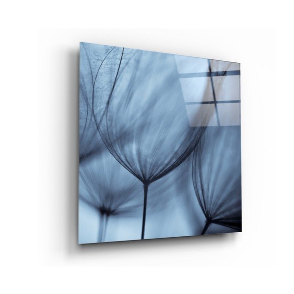 Steklena slika Insigne Dandelion Serenity, 40 x 40 cm