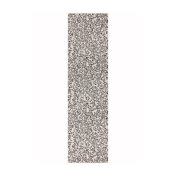 Črna/bela preproga 66x240 cm Muse – Asiatic Carpets