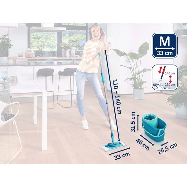 Mop z vedrom Clean Twist M Ergo  – LEIFHEIT-image-2