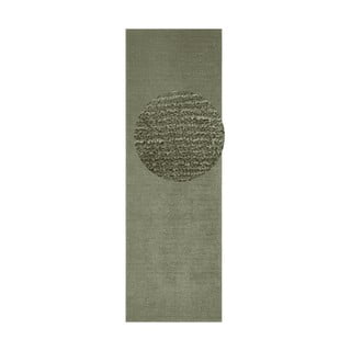 Temno zelen tekač Mint Rugs Supersoft, 80 x 250 cm