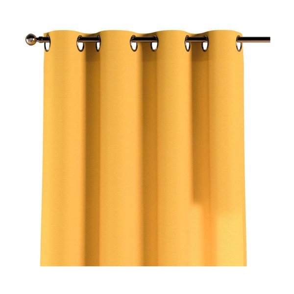 Rumena zavesa 260x130 cm Happiness - Yellow Tipi