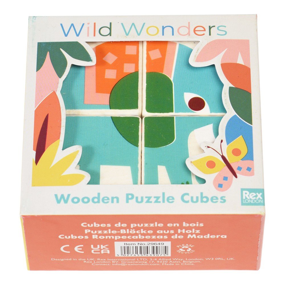 Lesene kocke Wild Wonders