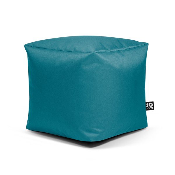 Turkizna otroška vreča za sedenje Cube M – So Soft?