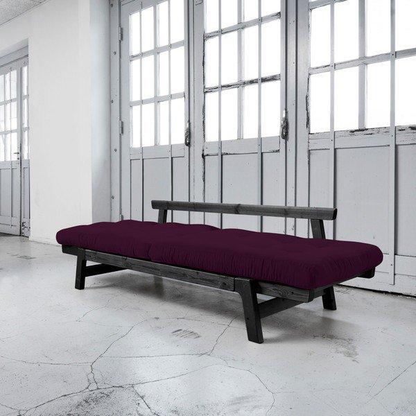 Spremenljiv kavč Karup Step Črna/vijolična sliva-image-2