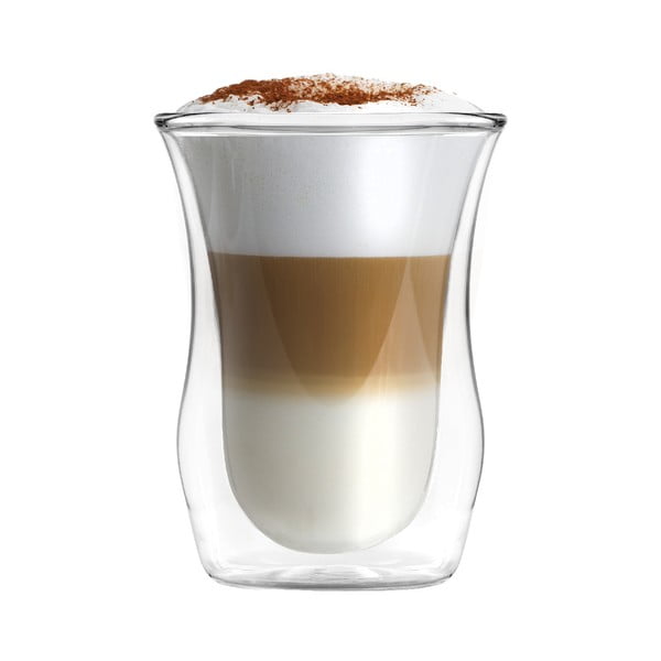 Steklene skodelice v kompletu z dvojno steno 6 ks 250 ml – Vialli Design-image-1