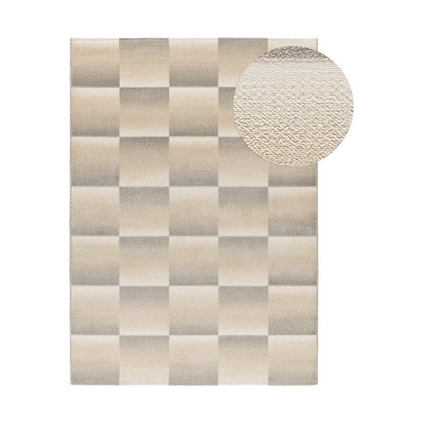 Siva/kremno bela preproga 160x230 cm Sensation – Universal