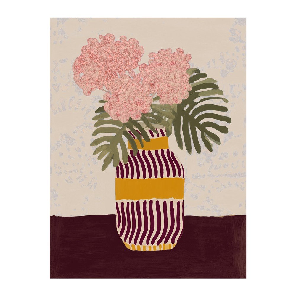 Slika 60x80 cm Striped Vase