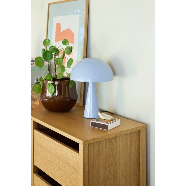 Rdeča namizna svetilka (višina 34 cm) Mush – Hübsch-image-1