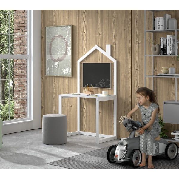 Otroška pisalna miza iz masivnega bora 50x80.5 cm DALLAS – Vipack-image-1